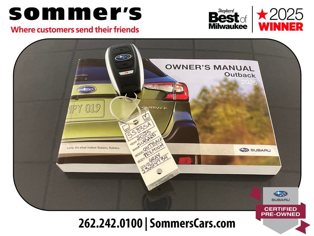 Certified 2025 Subaru Outback Premium w/ Popular Package #1A AWD/4WD image 25