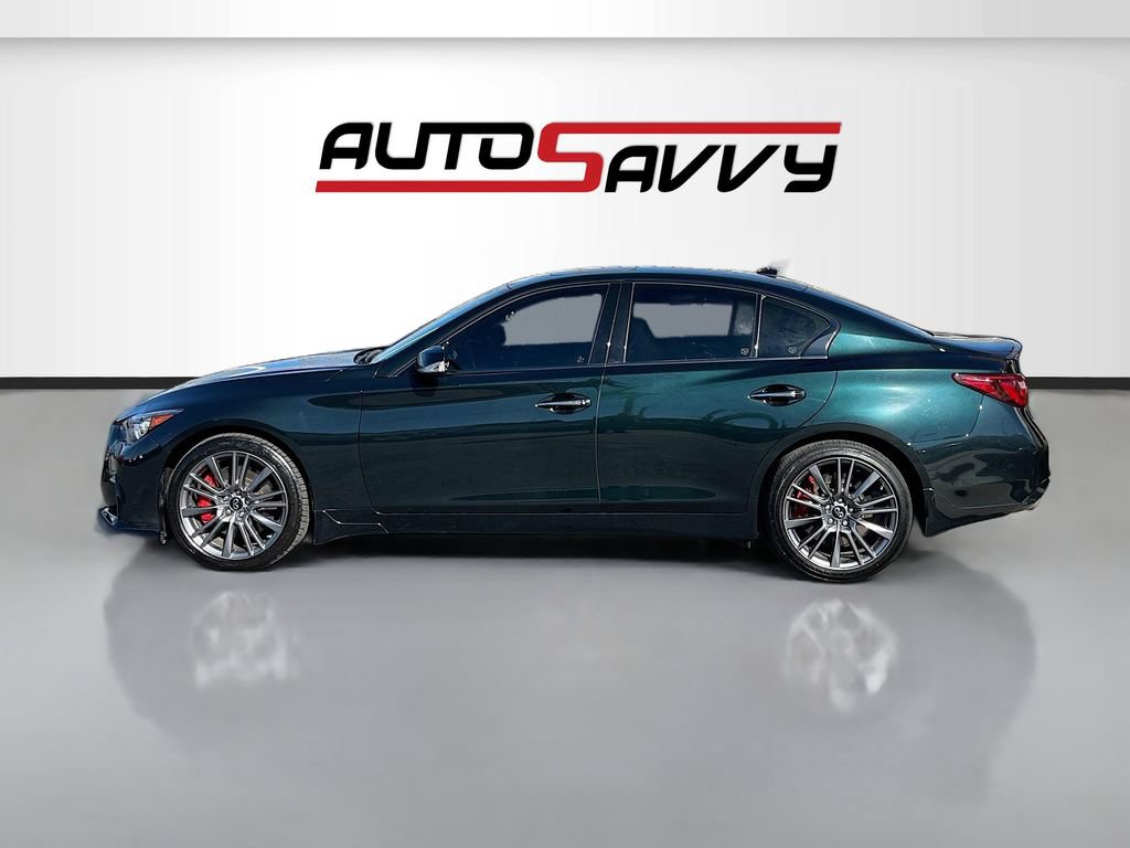 Used 2024 INFINITI Q50 Red Sport 400 w/ Black Opal Edition AWD/4WD image 4