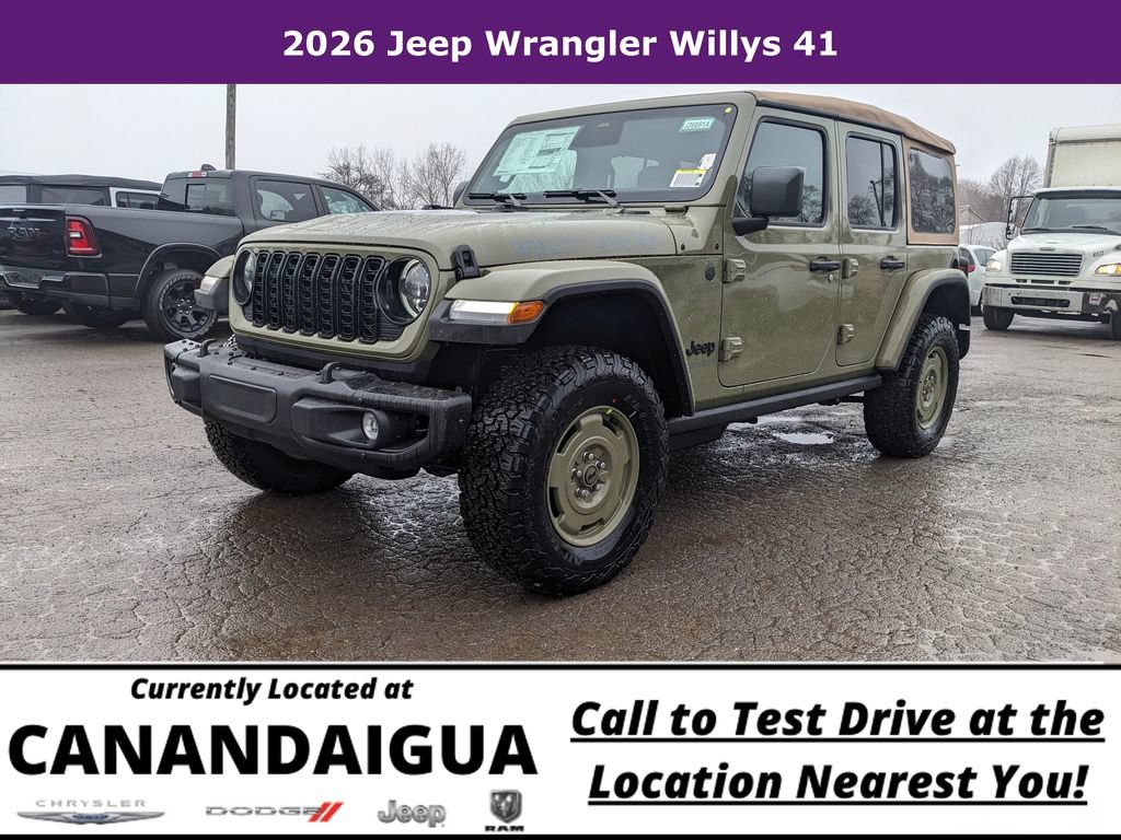 New 2026 Jeep Wrangler Unlimited Sport AWD/4WD image 5
