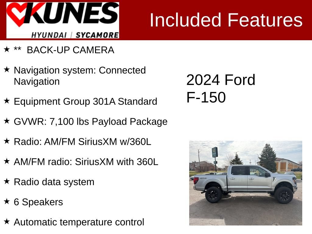 Used 2024 Ford F150 XLT AWD/4WD image 2