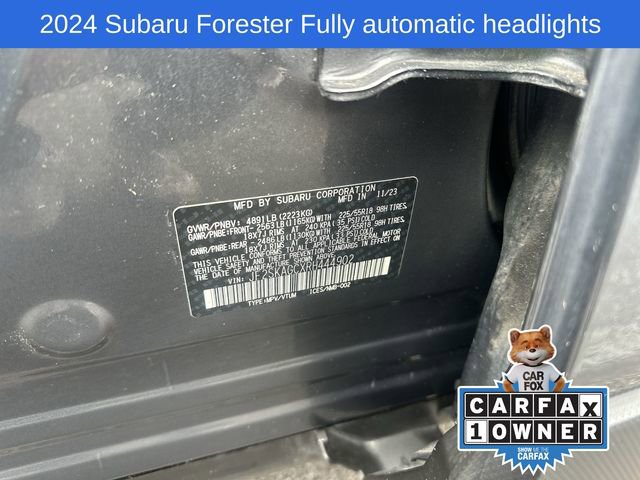 Certified 2024 Subaru Forester Sport image 31