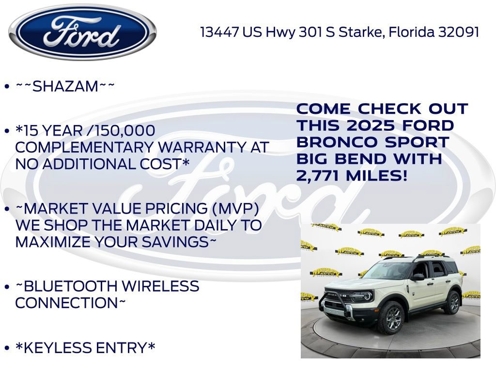 New 2025 Ford Bronco Sport Big Bend image 5