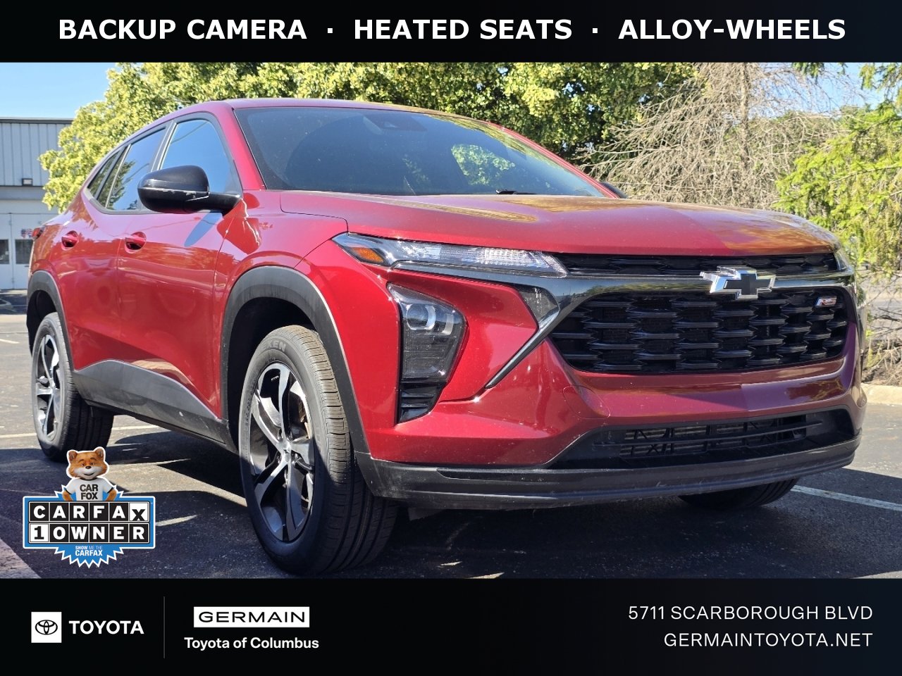 Used 2024 Chevrolet Trax RS FWD image 1