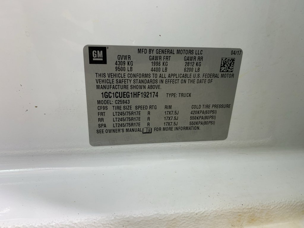 Used 2017 Chevrolet Silverado 2500 W/T image 12