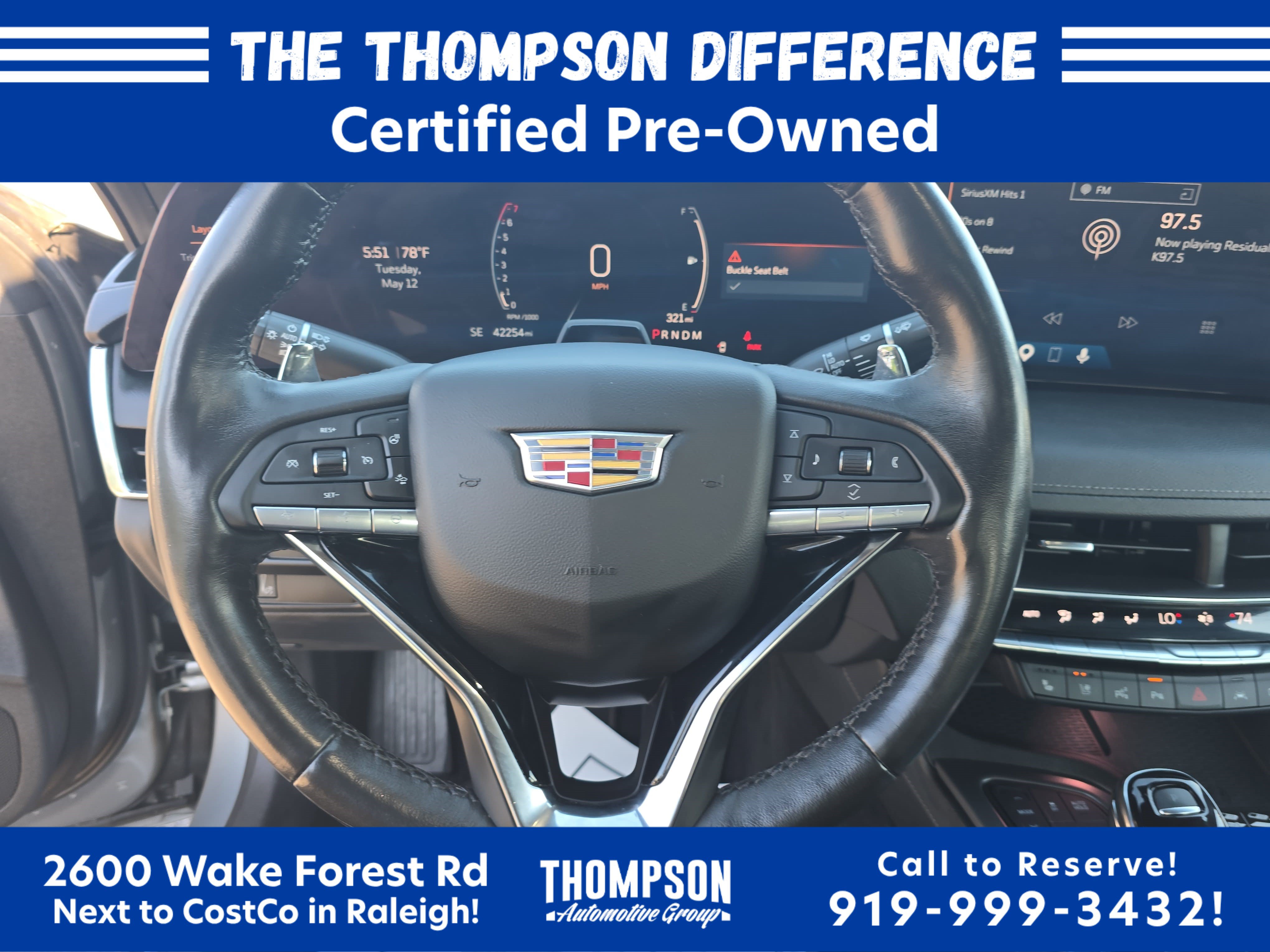 Certified 2025 Cadillac CT5 Premium Luxury w/ Sun And Sound Package AWD/4WD image 17