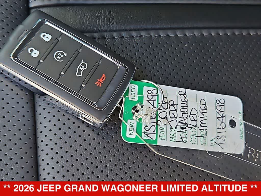 New 2026 Jeep Grand Wagoneer Limited AWD/4WD image 35