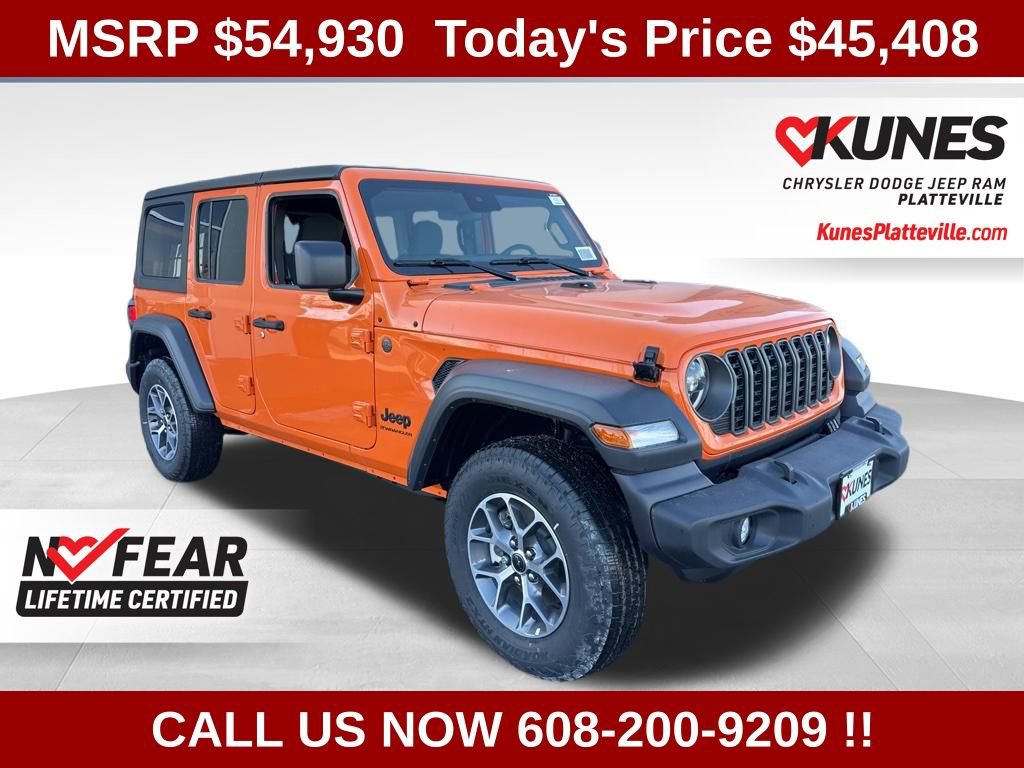 New 2025 Jeep Wrangler Sport S image 1