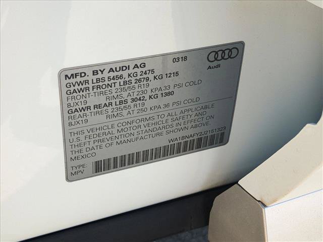 Used 2018 Audi Q5 2.0T Premium Plus w/ Premium Plus Package AWD/4WD image 27