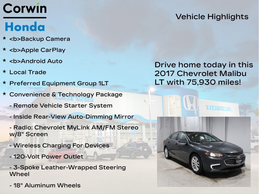 Used 2017 Chevrolet Malibu LT image 6