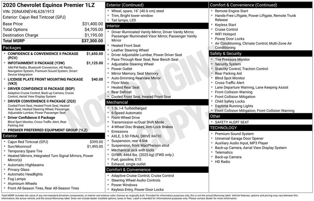 Used 2020 Chevrolet Equinox Premier image 8