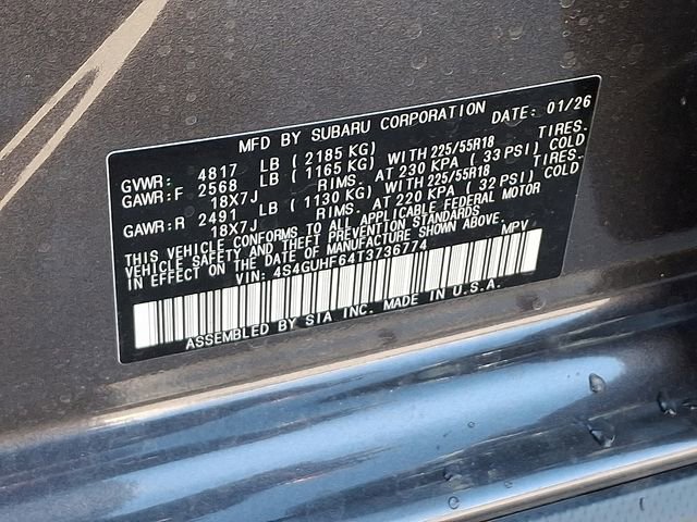 New 2026 Subaru Crosstrek 2.5i Sport AWD/4WD image 23