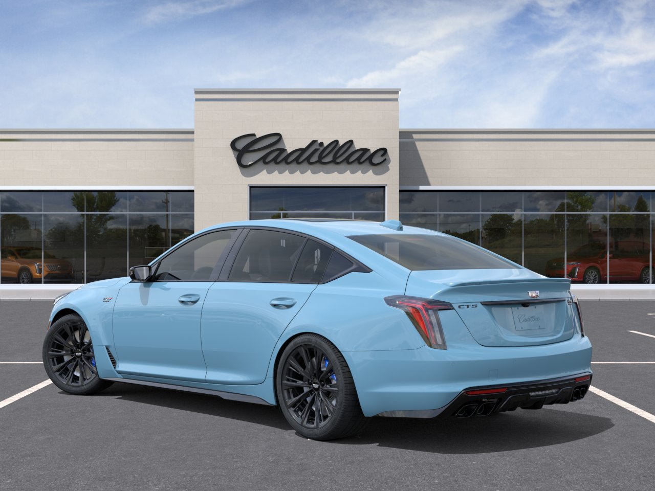 New 2026 Cadillac CT5 V Blackwing w/ LPO, Blue Accent Package RWD image 3