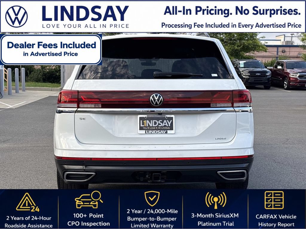 Used 2025 Volkswagen Atlas SE FWD image 4