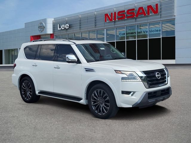 Certified 2024 Nissan Armada Platinum w/ Captain's Chairs Package
