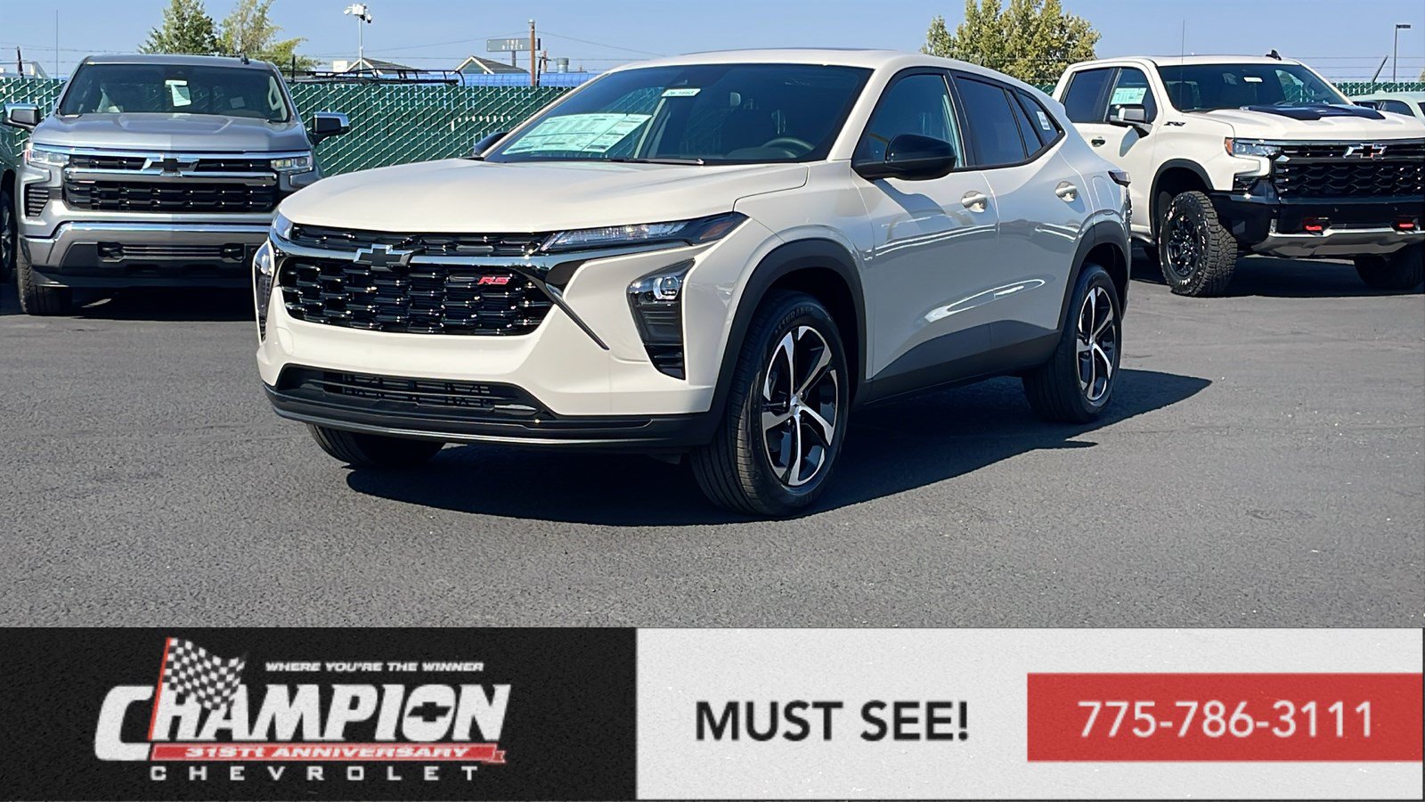 New 2026 Chevrolet Trax RS w/ Sunroof Package