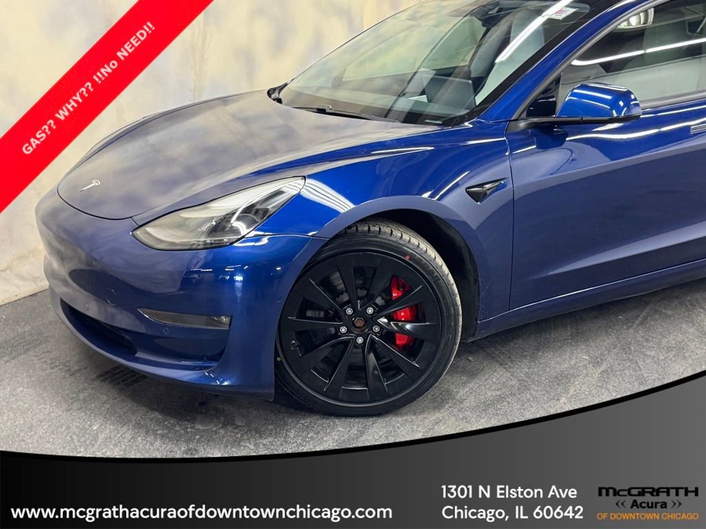 Used 2021 Tesla Model 3 Performance image 2