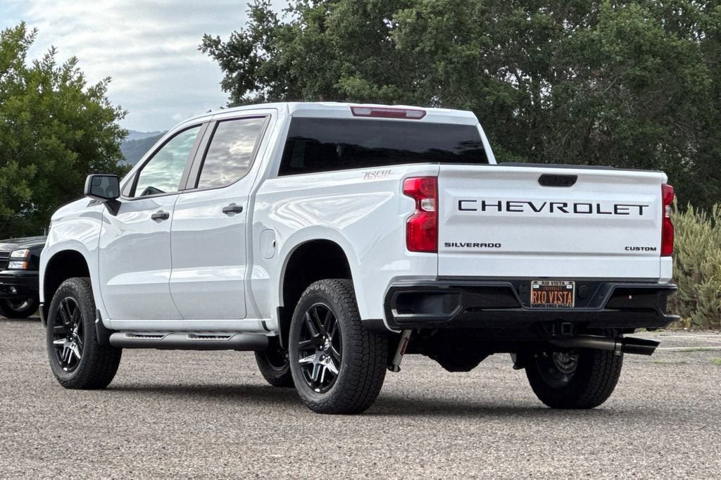 New 2026 Chevrolet Silverado 1500 Custom Trail Boss w/ Turbomax Blackout Package AWD/4WD image 6