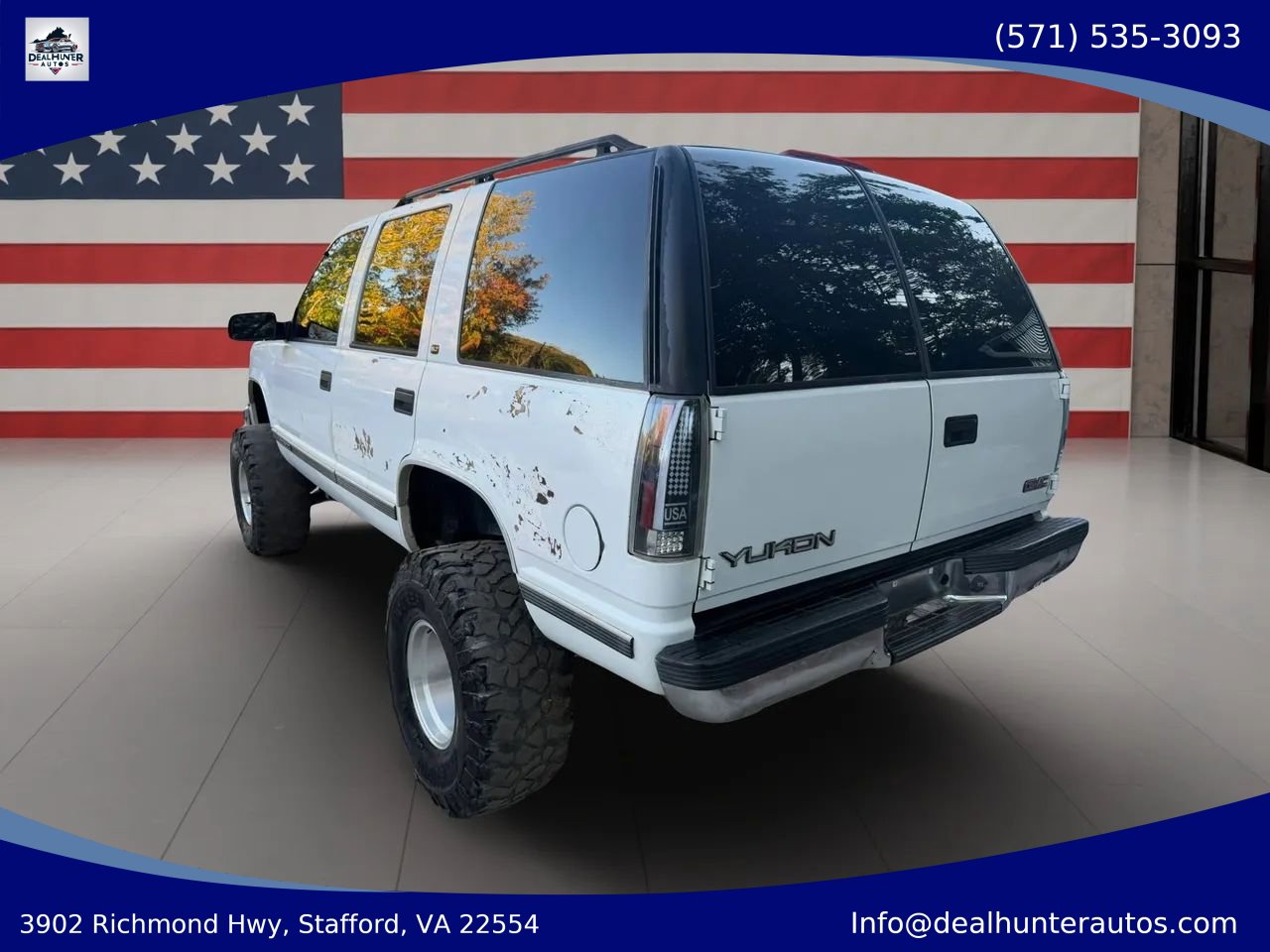 Used 1998 GMC Yukon 4WD 4-Door w/ Marketing Opt Pkg 5 image 8