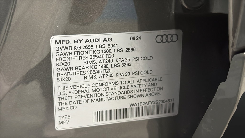 Used 2025 Audi Q5 e Premium Plus w/ Premium Plus Package AWD/4WD image 27