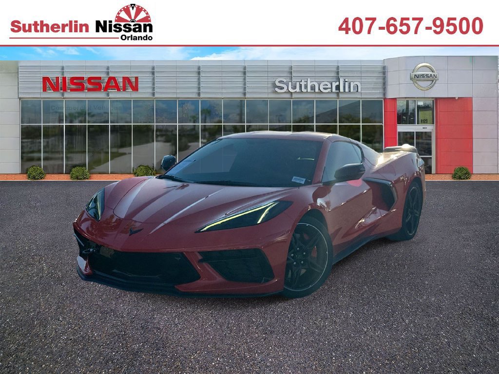 Used 2022 Chevrolet Corvette Stingray Preferred Cpe w/ Z51 Performance Package RWD image 1