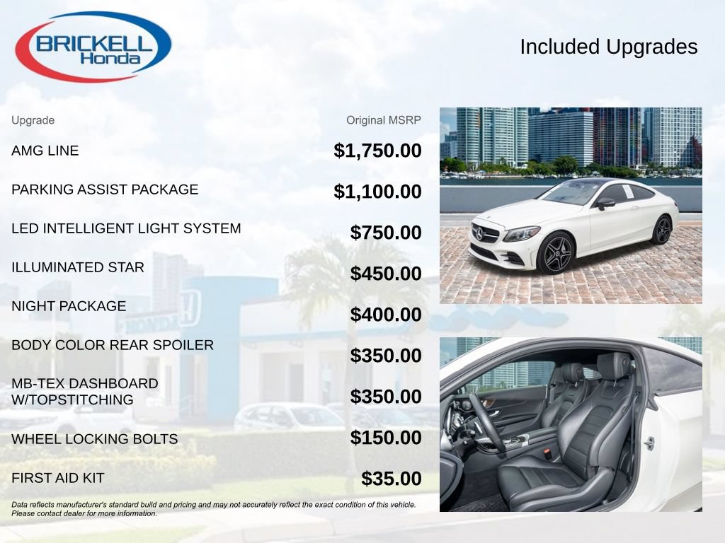 Used 2022 Mercedes-Benz C 300 Coupe w/ AMG Line image 11