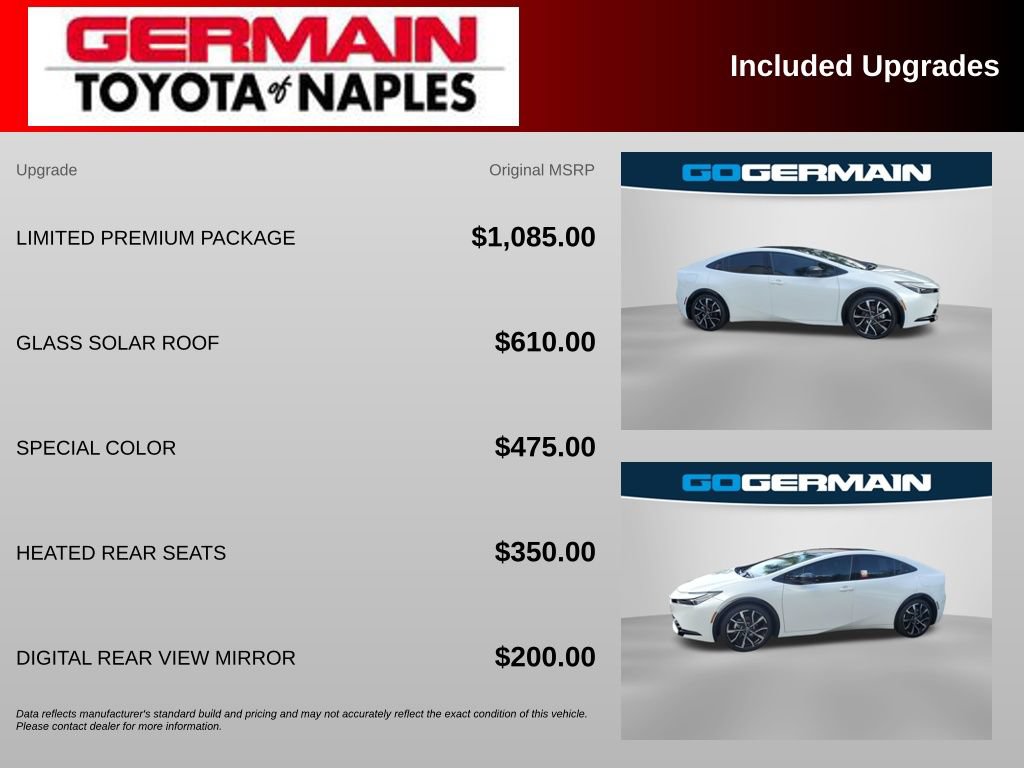 Used 2026 Toyota Prius Plug-In Hybrid w/ Limited Premium Package FWD image 5