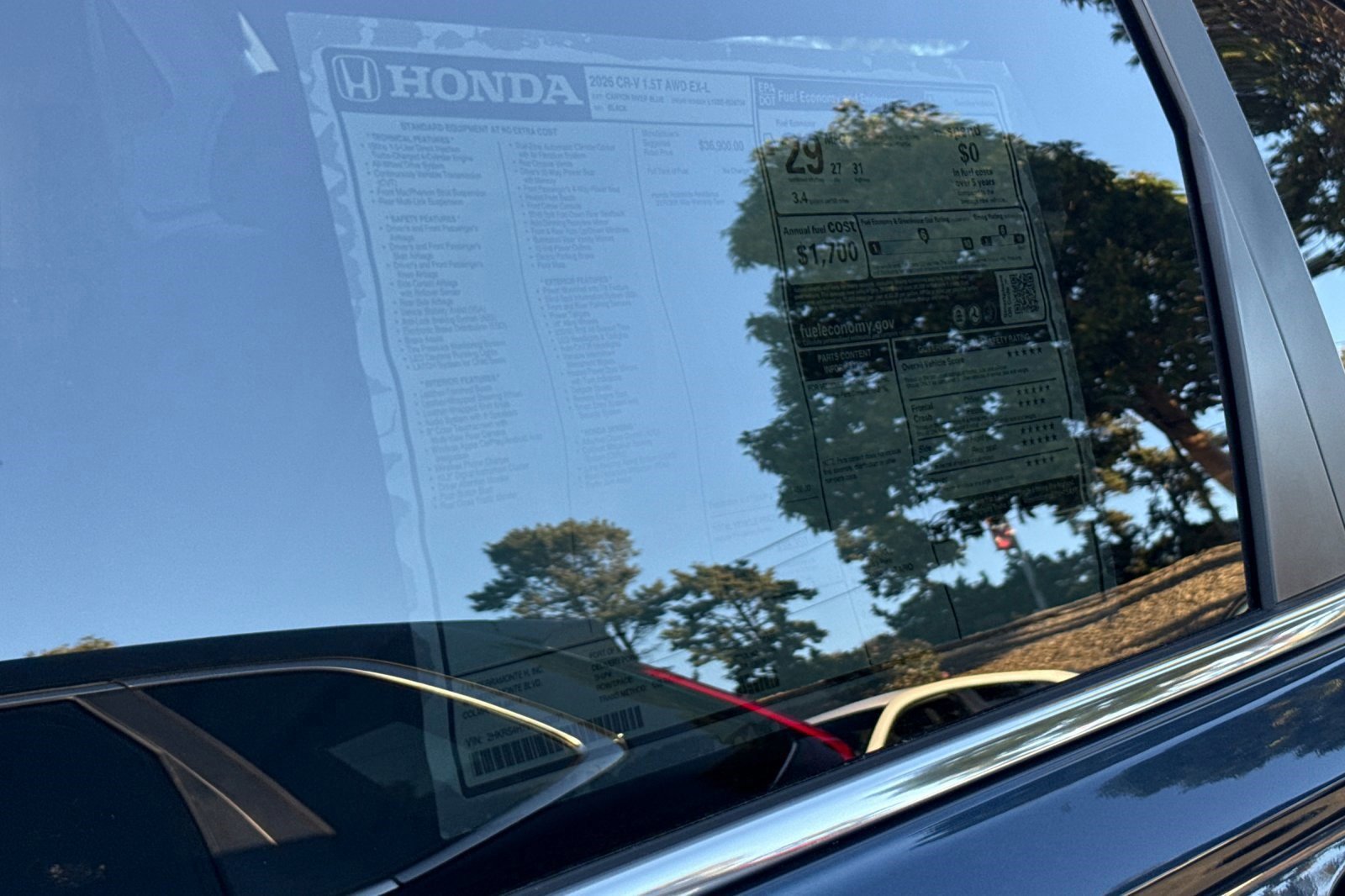 Certified 2026 Honda CR-V EX-L image 32