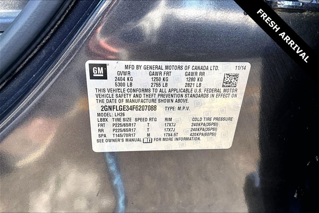 Used 2015 Chevrolet Equinox LT w/ Power Convenience Package image 18