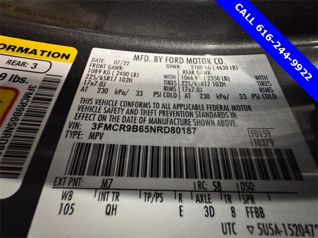 Used 2022 Ford Bronco Sport Big Bend image 27