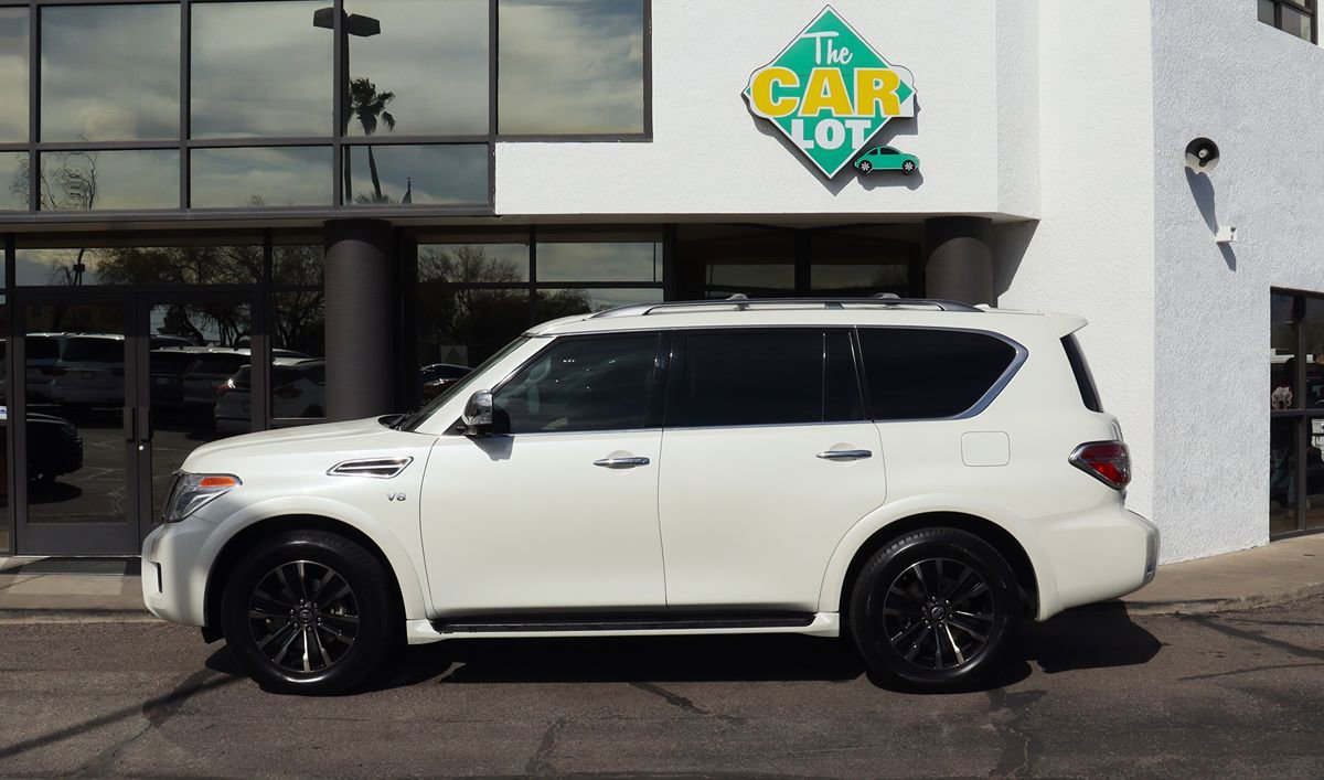 Used 2019 Nissan Armada Platinum w/ Captain's Chairs Package AWD/4WD image 8