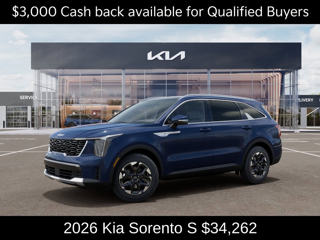 New 2026 Kia Sorento S w/ S Panoramic Sunroof Package FWD image 4
