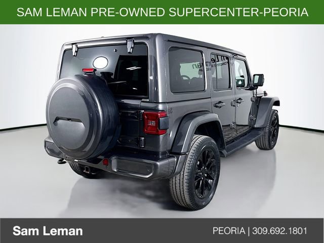 Used 2021 Jeep Wrangler Unlimited Sahara AWD/4WD image 7