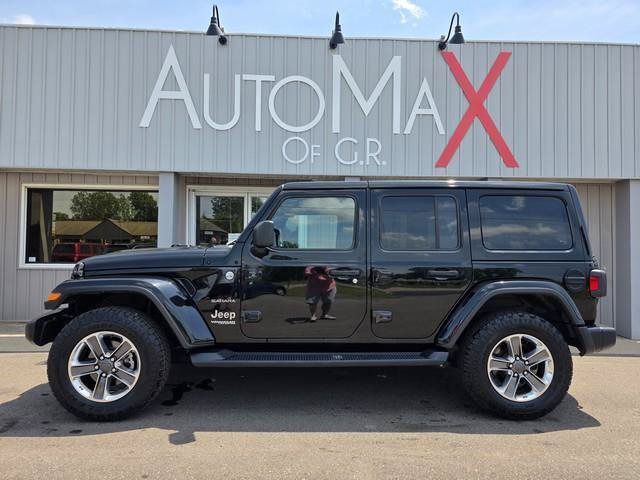 Used 2020 Jeep Wrangler Unlimited Sahara w/ Dual Top Group AWD/4WD image 1