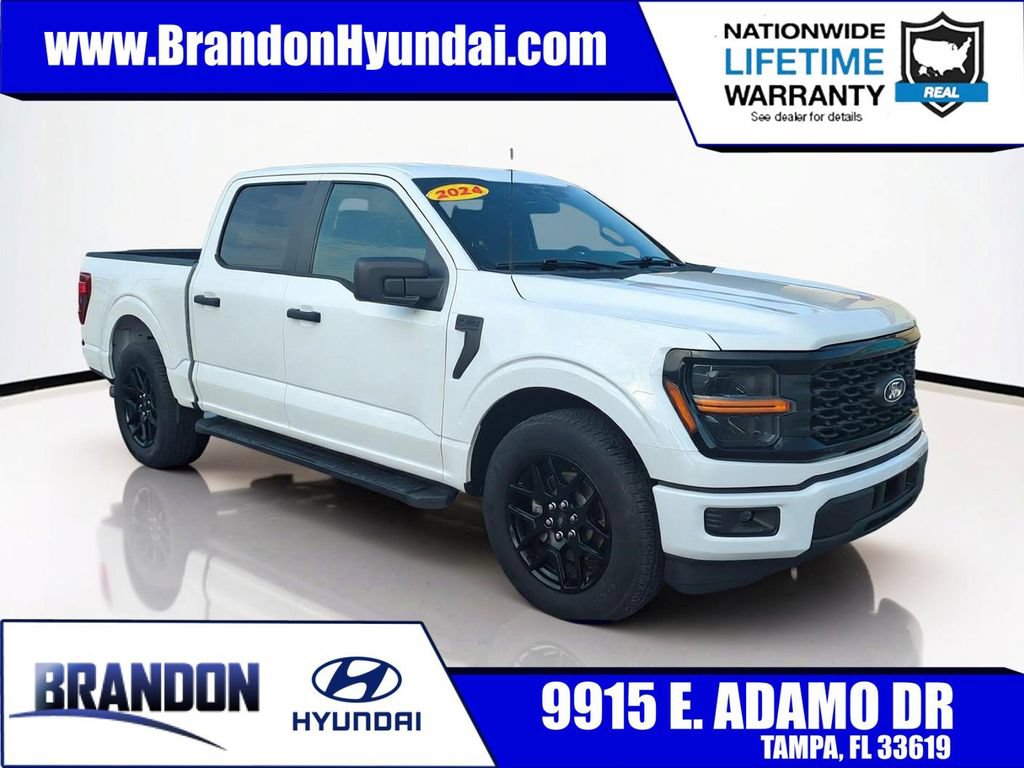 Used 2024 Ford F150 STX w/ STX Black Appearance Package RWD image 1