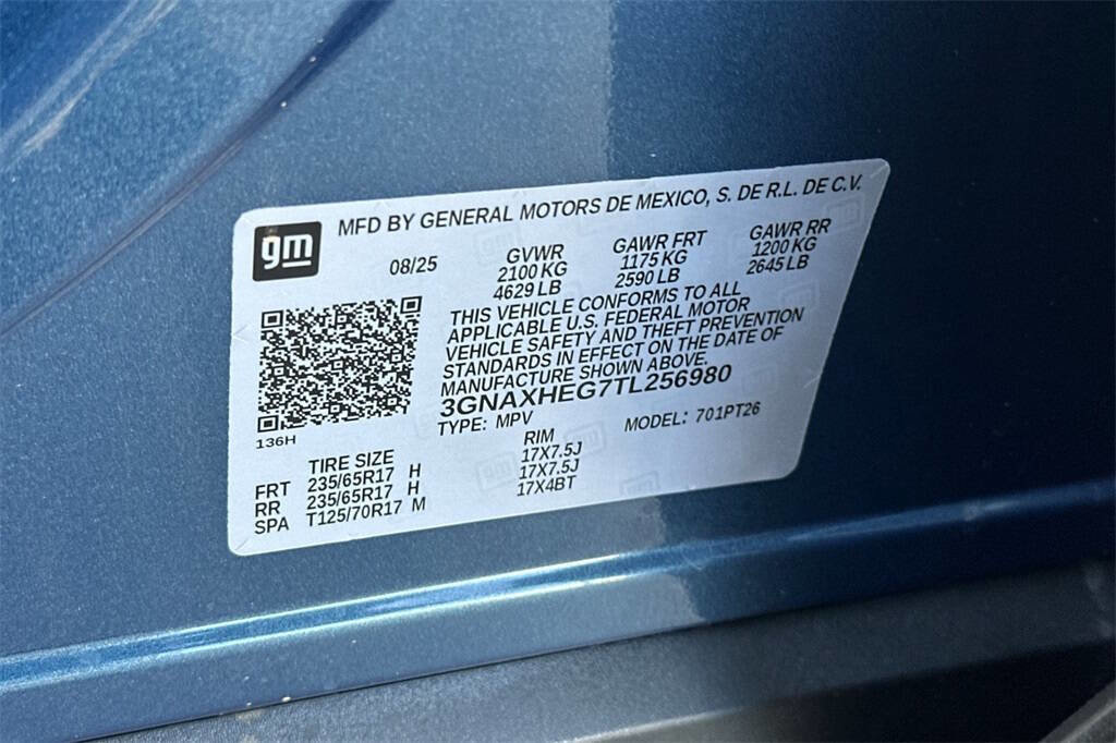 New 2026 Chevrolet Equinox LT image 29