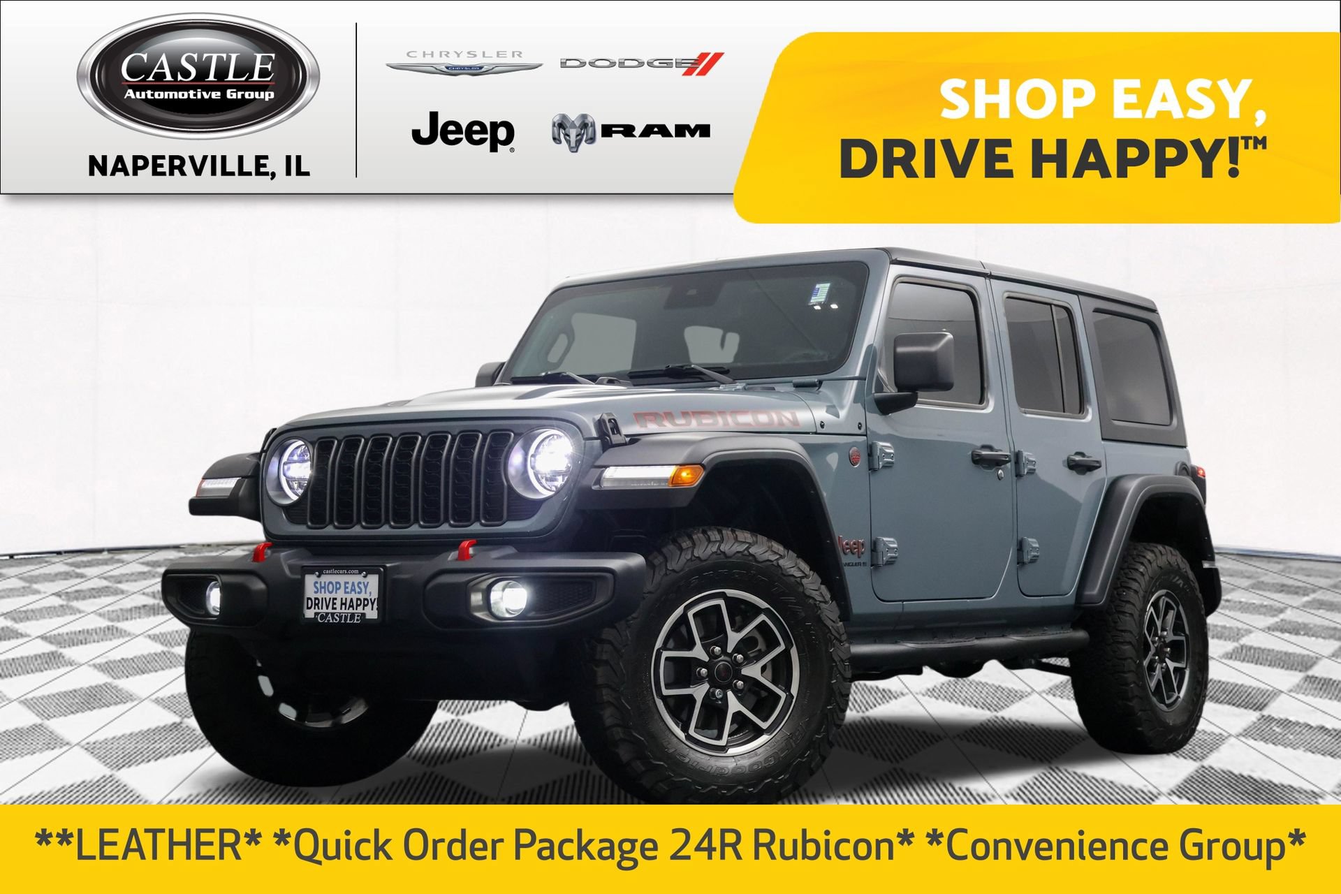 Used 2024 Jeep Wrangler Unlimited Rubicon w/ Dual Top Group AWD/4WD image 1