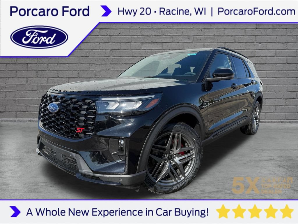 New 2026 Ford Explorer ST w/ Sun And Sound Package