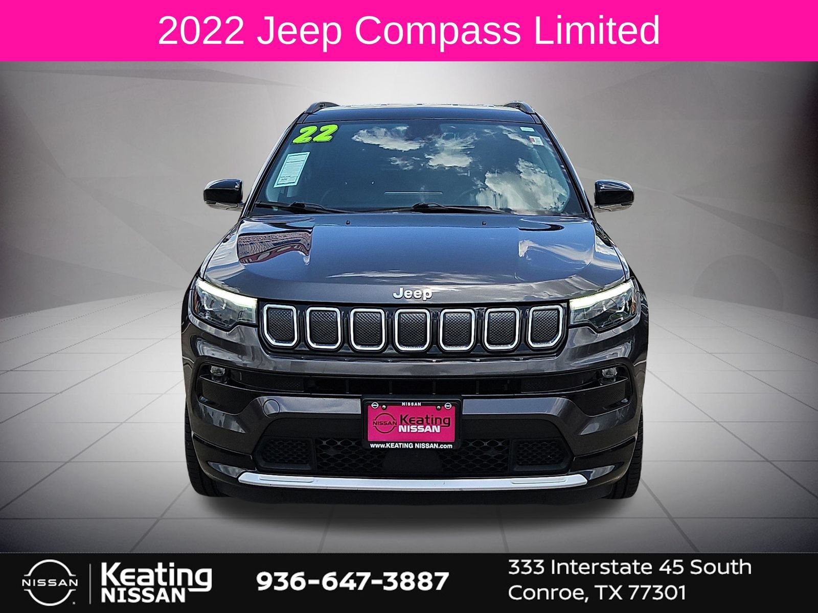 Used 2022 Jeep Compass Limited w/ Elite Group AWD/4WD image 2