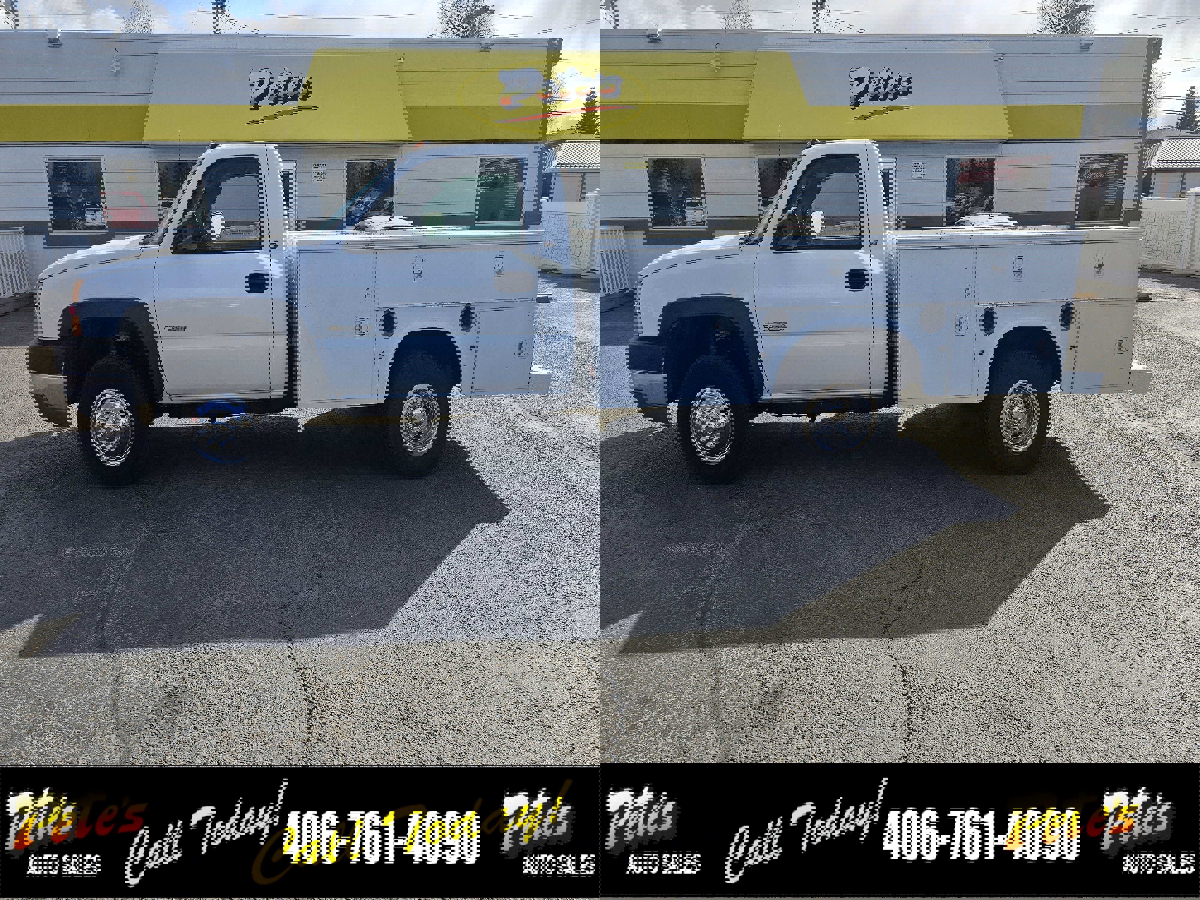 Used 2004 Chevrolet Silverado 3500 4x4 Regular Cab w/ Skid Plate Package