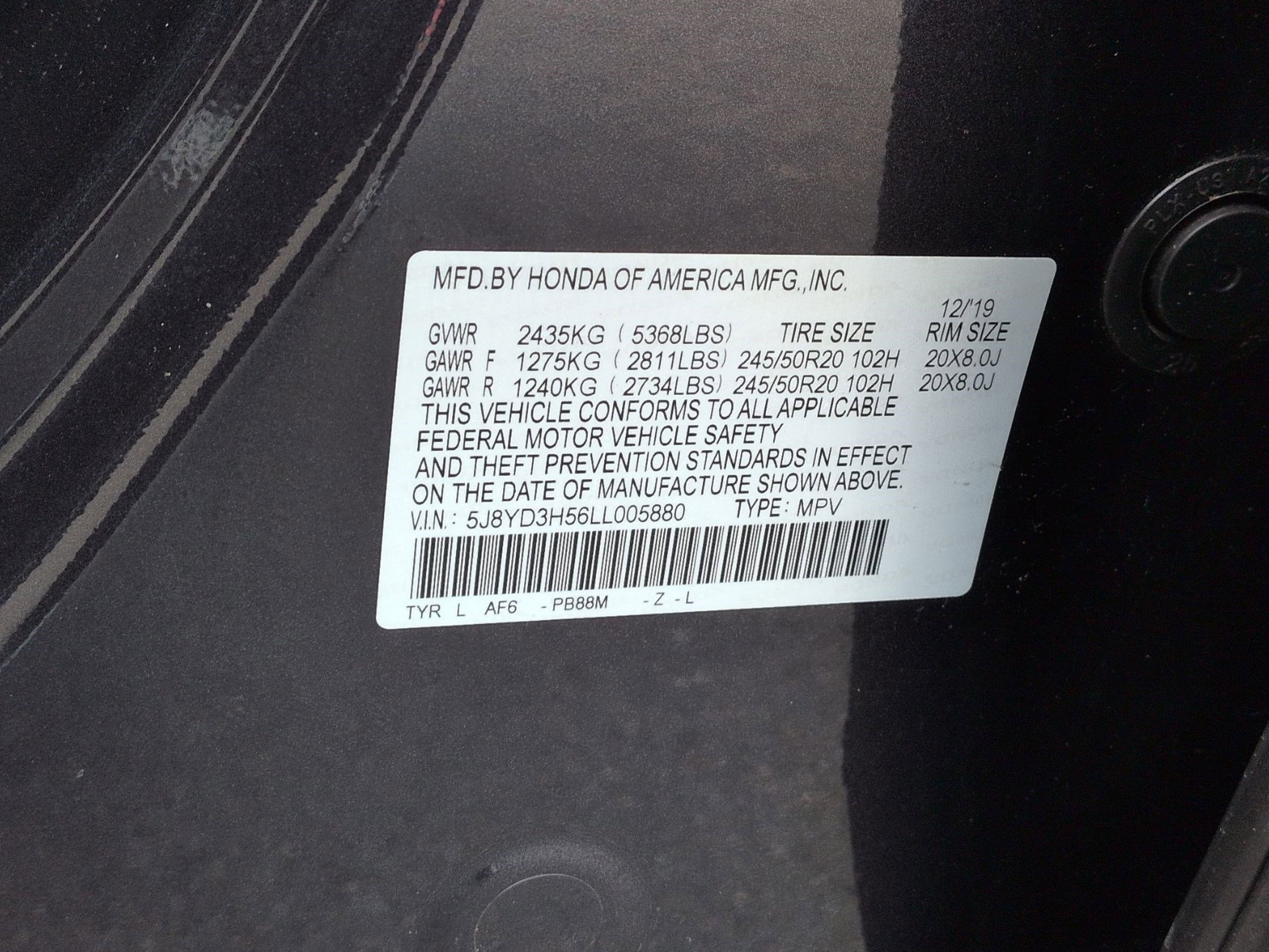 Used 2020 Acura MDX FWD w/ Technology Package image 35