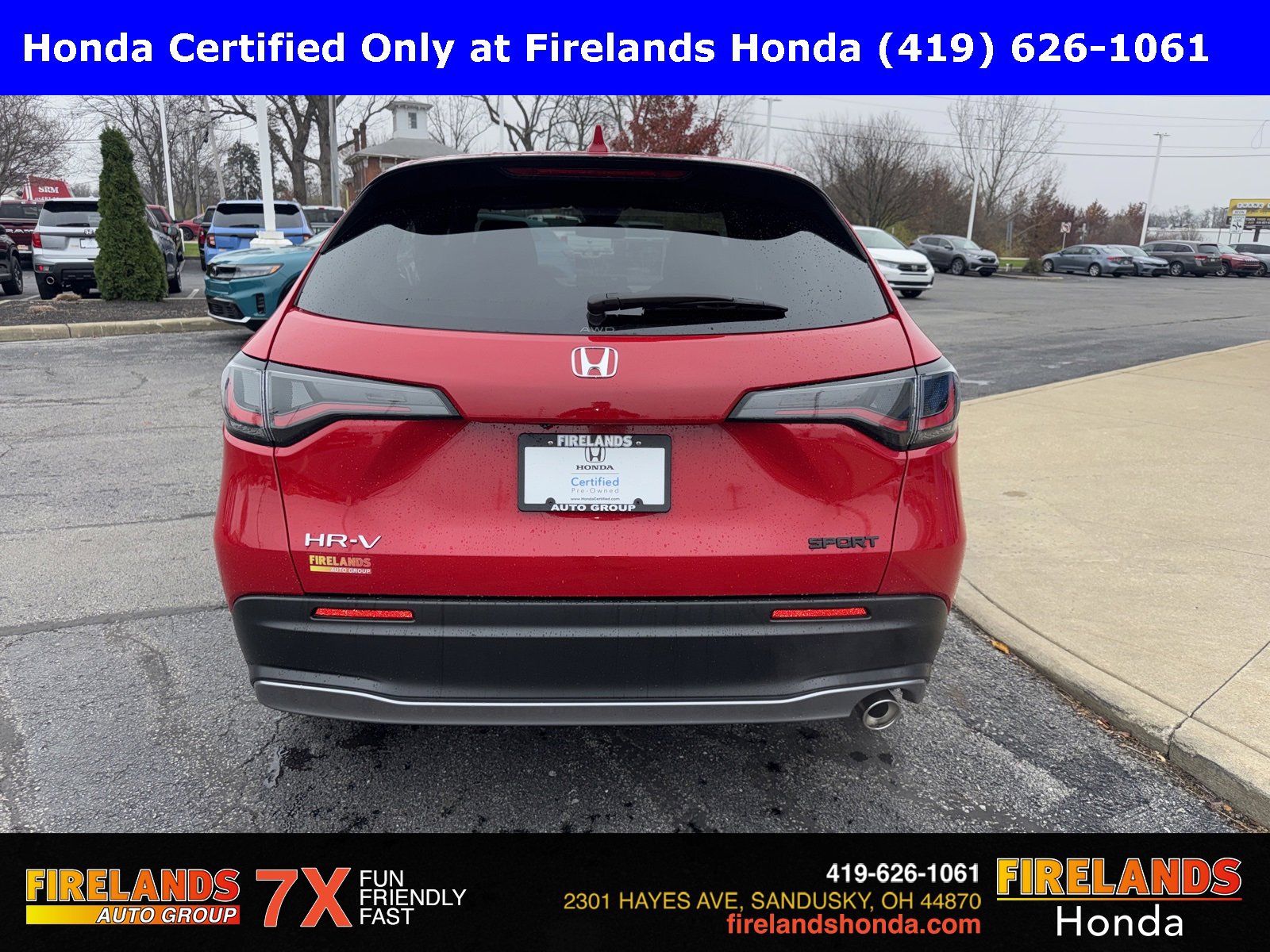 Certified 2025 Honda HR-V Sport image 4