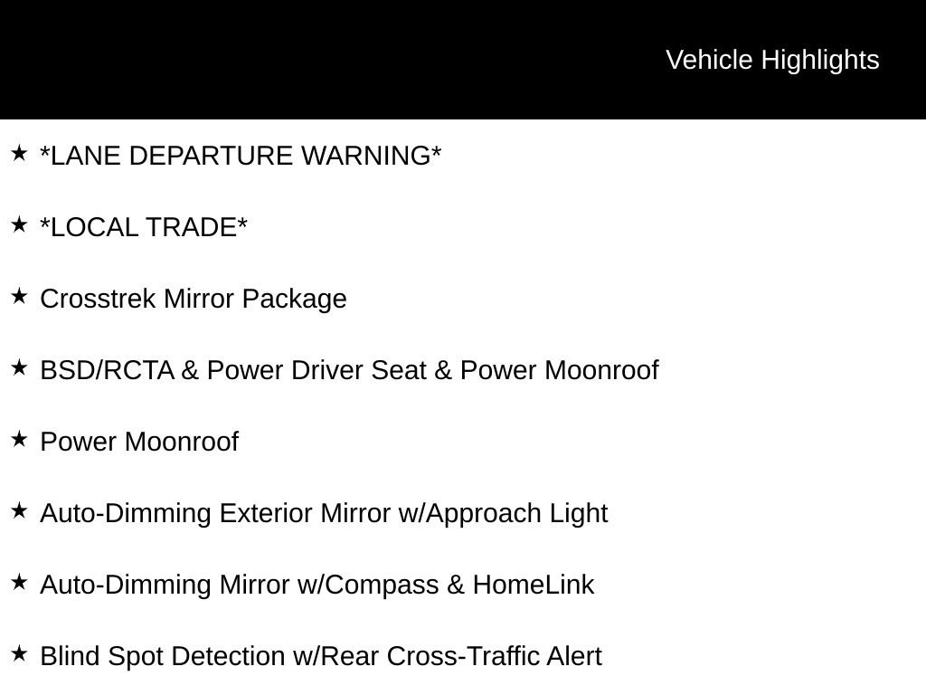 Certified 2024 Subaru Crosstrek 2.5i Sport w/ Crosstrek Mirror Package image 6
