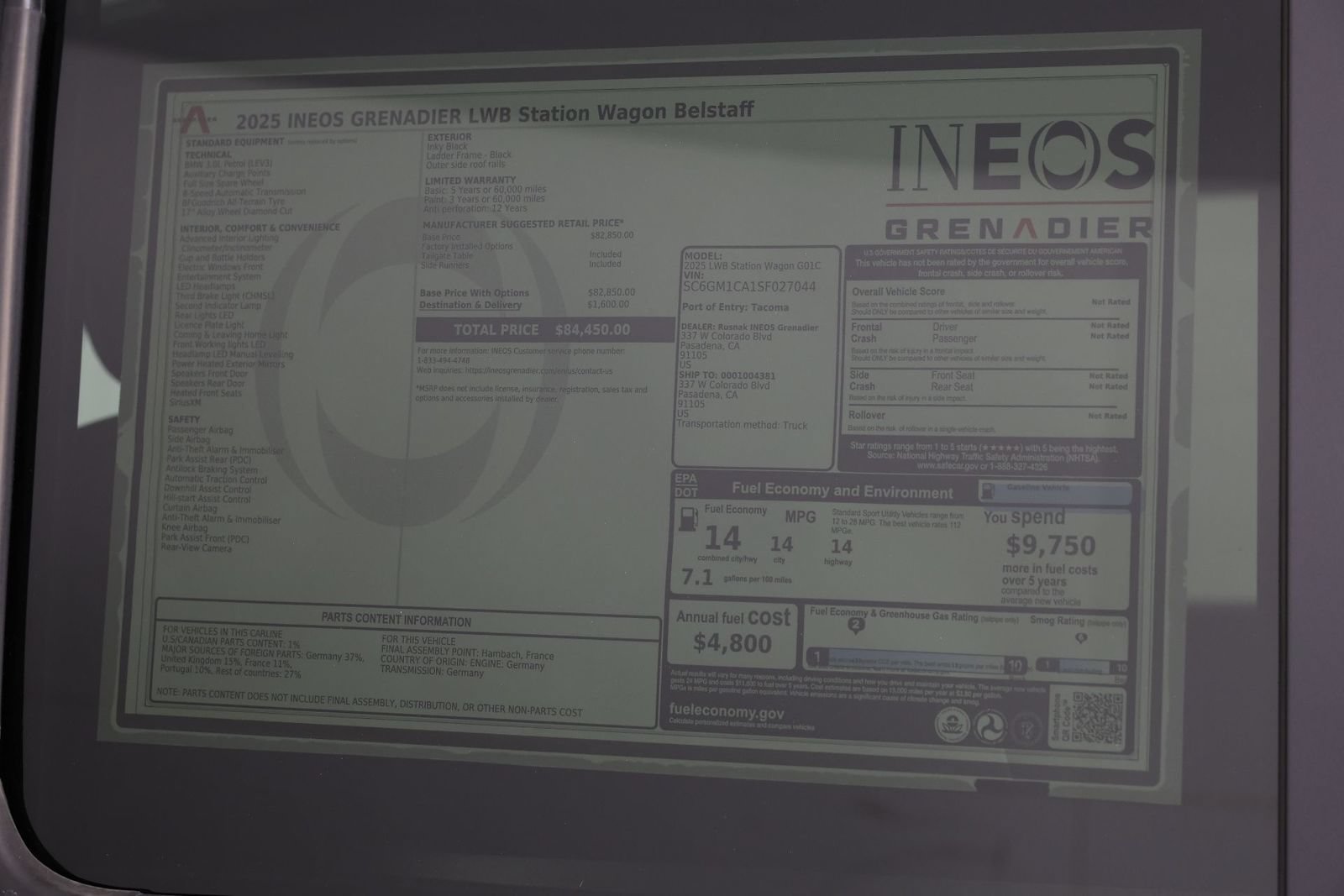 New 2025 INEOS Grenadier AWD/4WD image 23