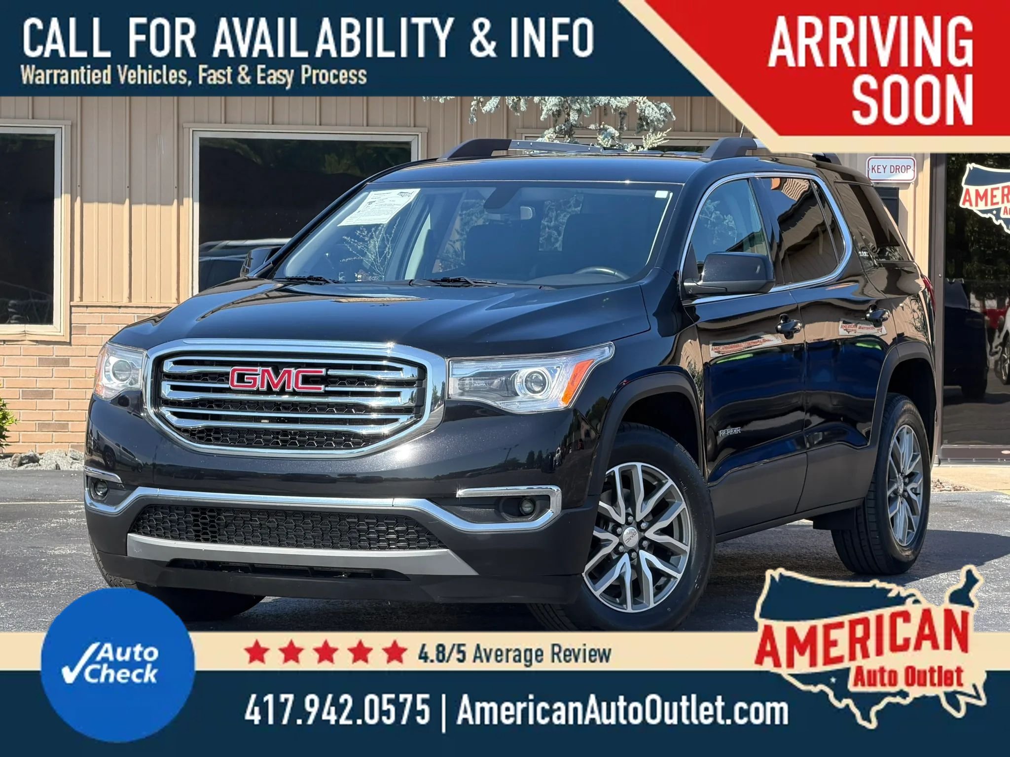 Used 2019 GMC Acadia SLE FWD image 2
