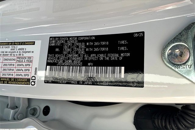 New 2025 Toyota 4Runner 4WD image 13