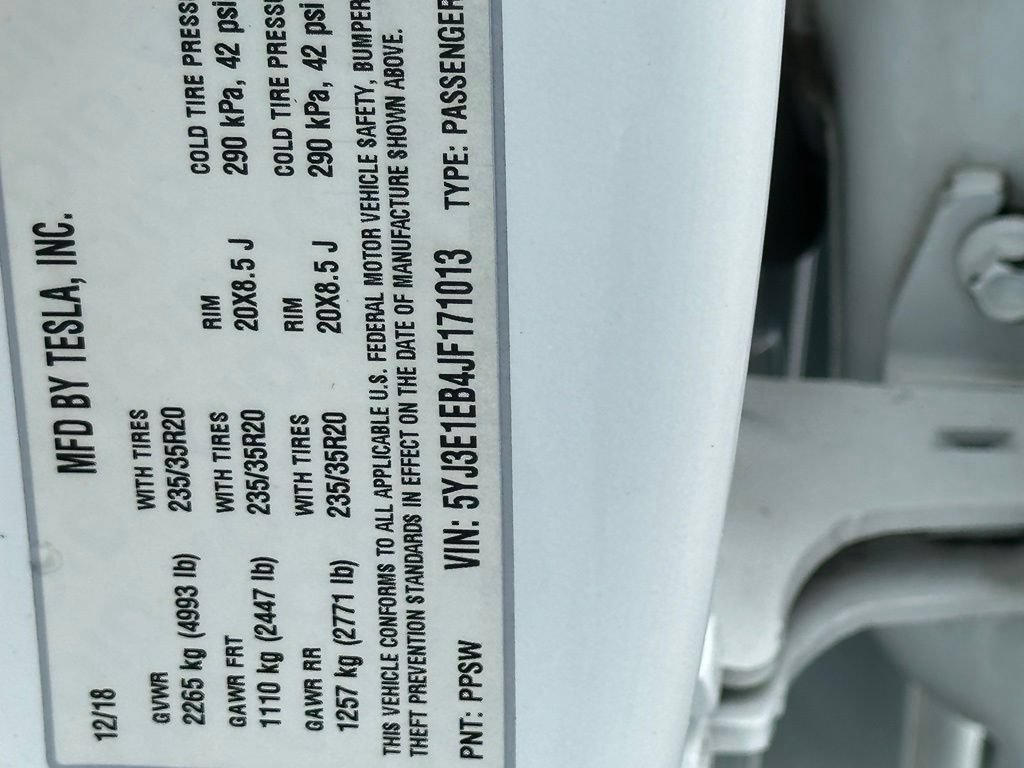 Used 2018 Tesla Model 3 Performance AWD/4WD image 41