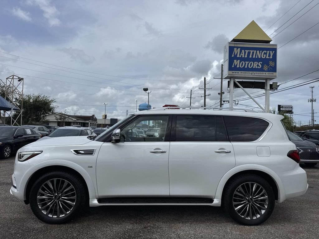 Used 2019 INFINITI QX80 Luxe w/ 22" Wheel Package AWD/4WD image 4