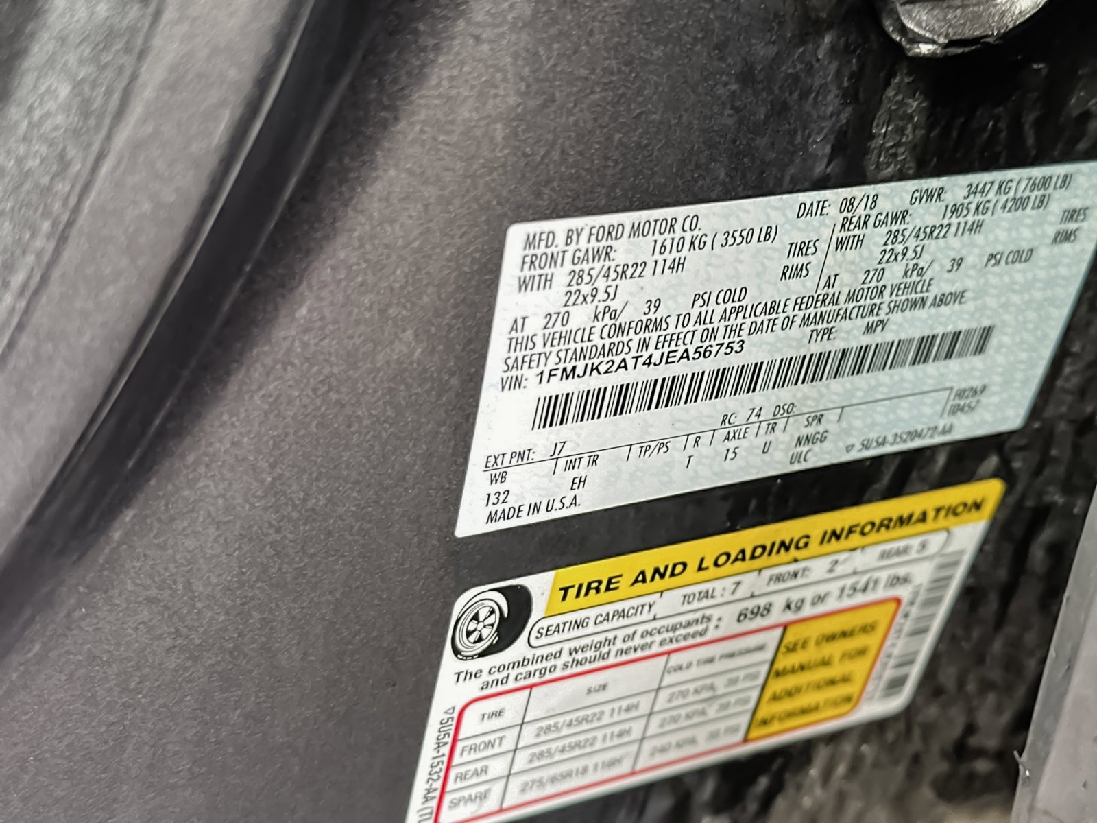 Used 2018 Ford Expedition Max Limited w/ Equipment Group 302A image 31