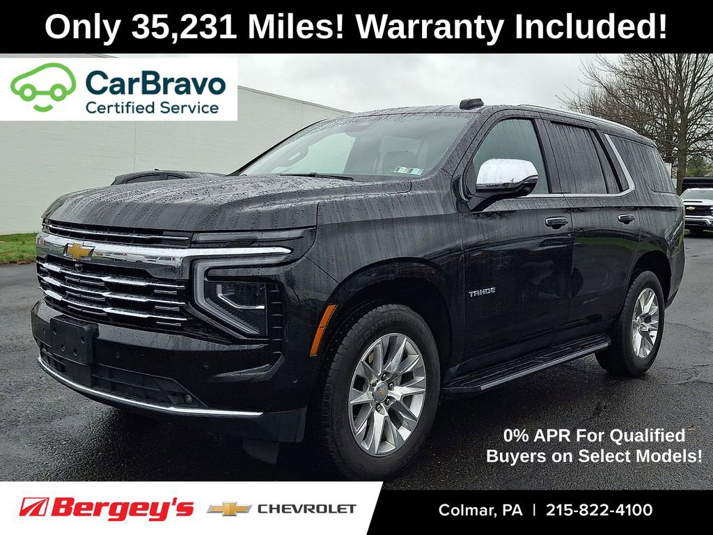 Certified 2025 Chevrolet Tahoe Premier image 1