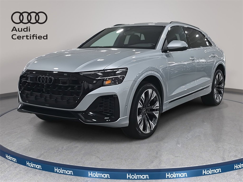 Certified 2025 Audi Q8 Premium w/ Black Optic Package